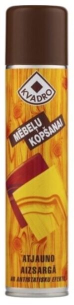 Mēbeļu kopšanas līdzeklis KVADRO, 300ml